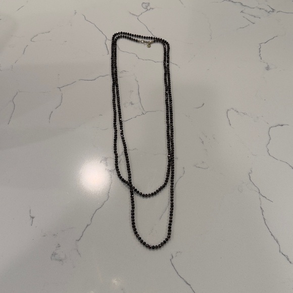 LOFT grey wrap necklace - Picture 3 of 5